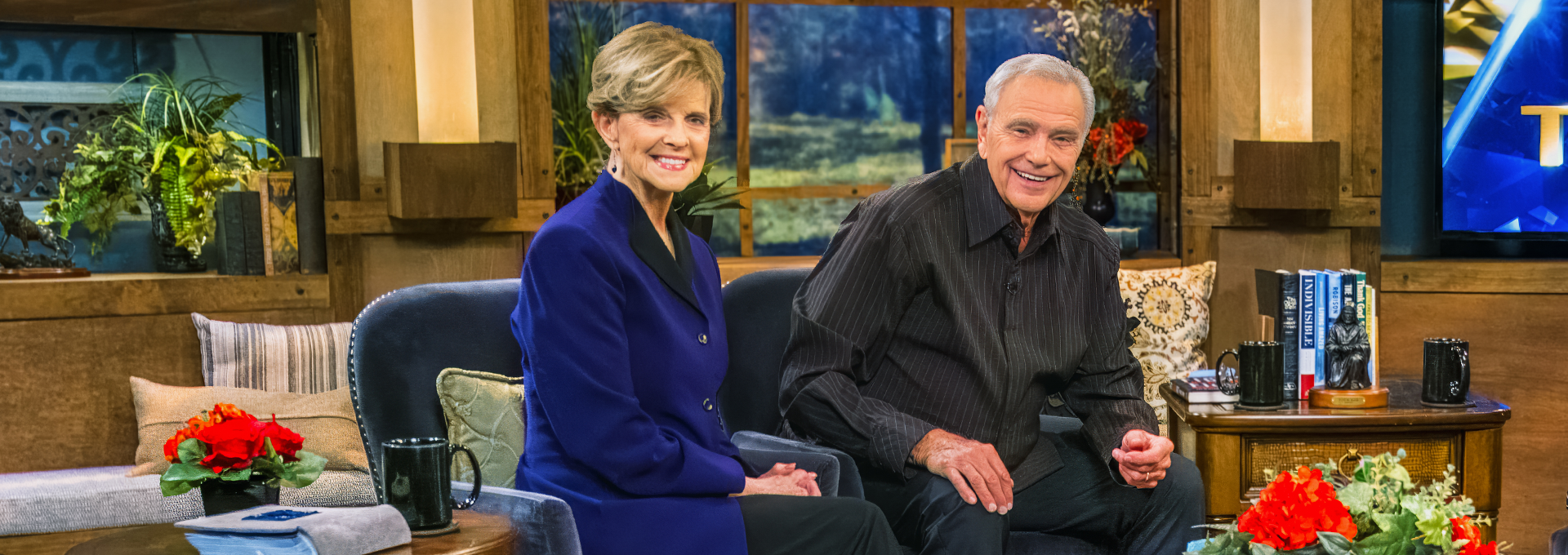 James and Betty Robison, hosts of LIFE Today, are pictured together.